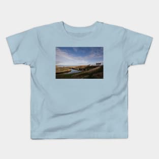 Seaton Sluice Harbour, Northumberland Kids T-Shirt